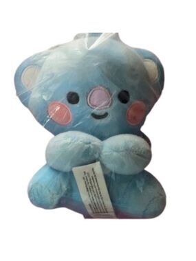 BTS 21 "KOYA" full body blue keychain plushie‎ line friends bag charm